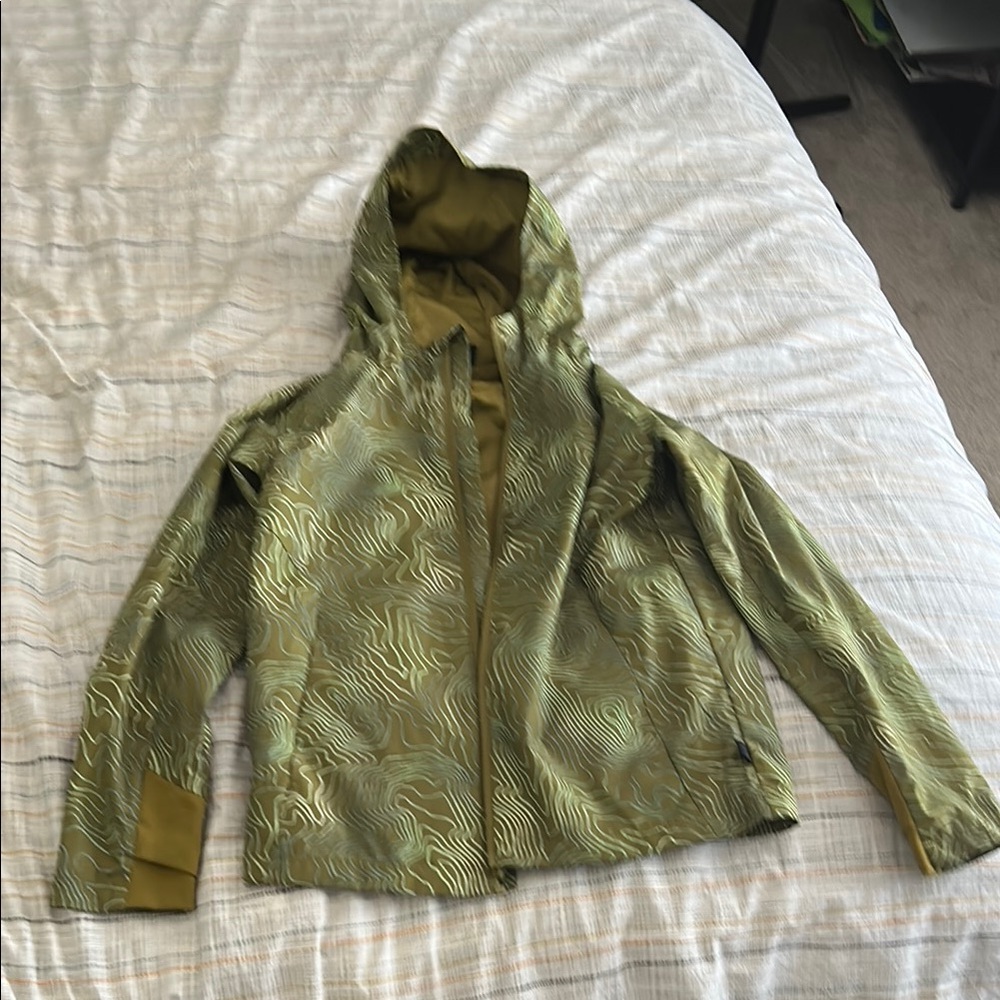 All in Motion Kids Raincoat - Green Pattern